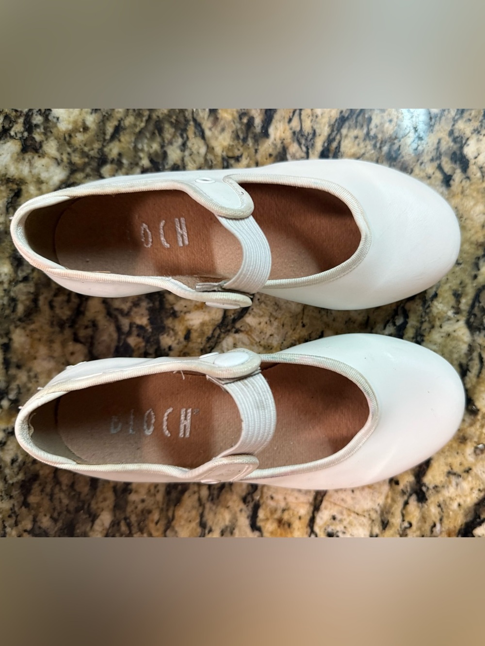Bloch White Tap Shoes Toddler Girl’s 10.5 W Dance